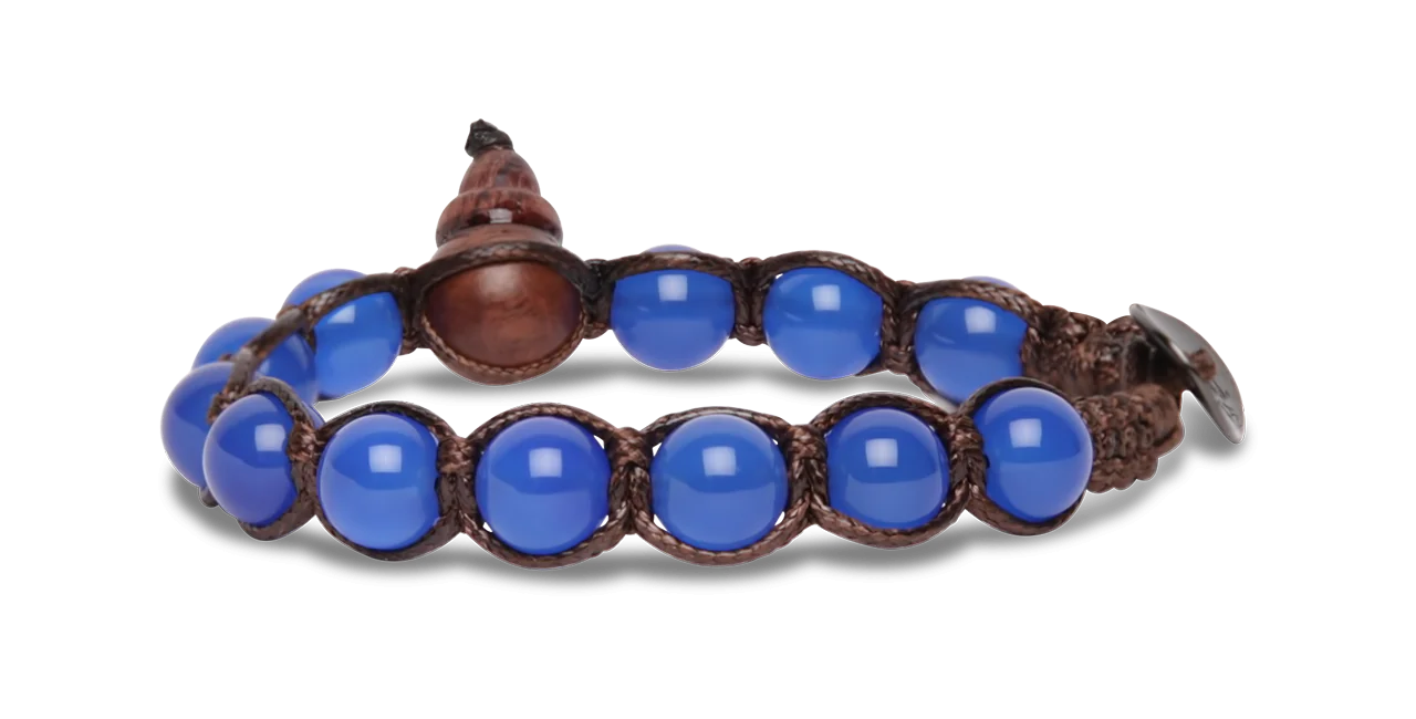 Bracciale Tamashii Agata Blu BHS900-18