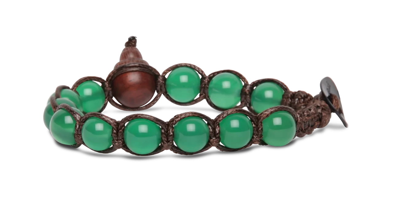 Bracciale Tamashii Agata Verde BHS900-12