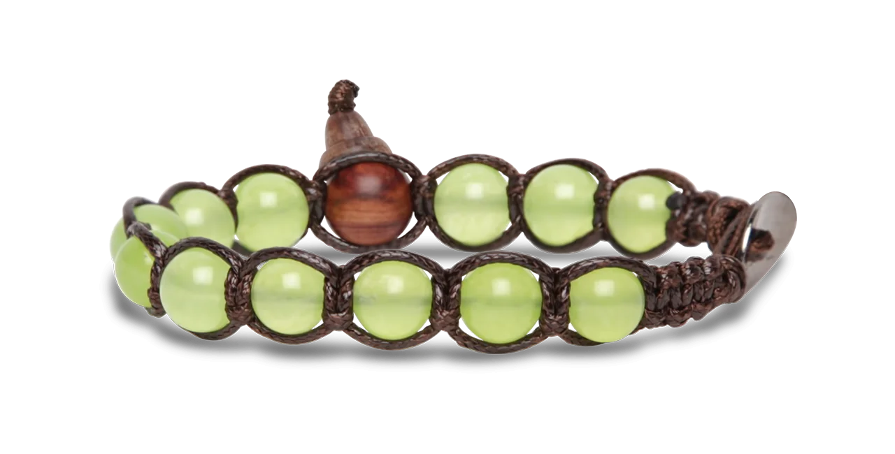 Bracciale Tamashii Giada verde chiaro BHS900-197